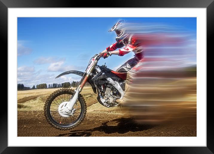 Need for Speed Framed Mounted Print by Sam Smith