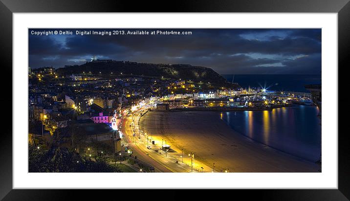 Scarborough Dawn Framed Mounted Print by K7 Photography