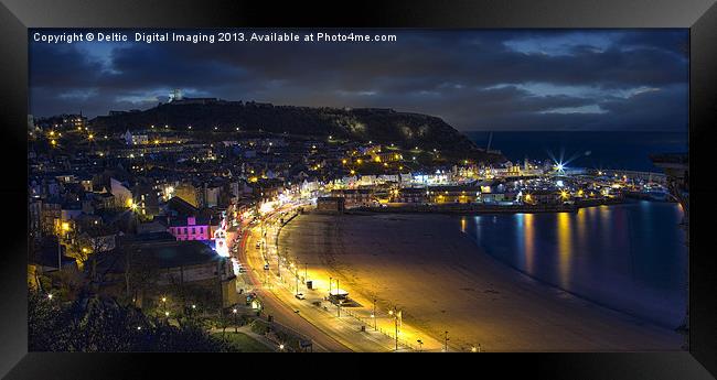 Scarborough Dawn Framed Print by K7 Photography