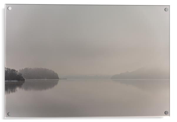 Morning mist Acrylic by Gary Finnigan