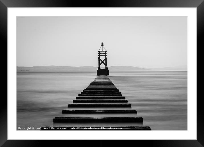 Crosby long exposure Framed Mounted Print by Paul Farrell Photography