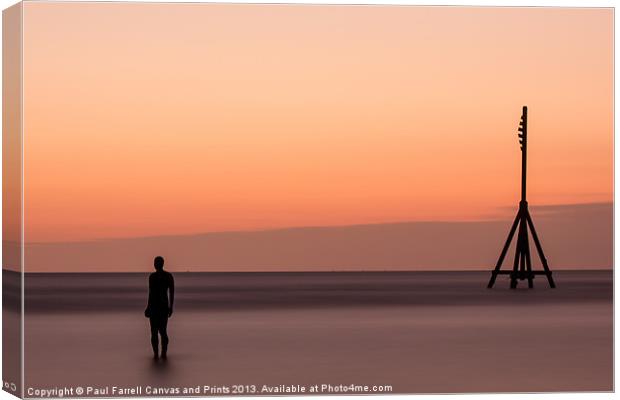 Another place after sunset Canvas Print by Paul Farrell Photography