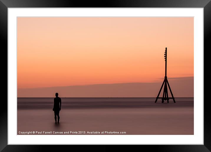 Another place after sunset Framed Mounted Print by Paul Farrell Photography
