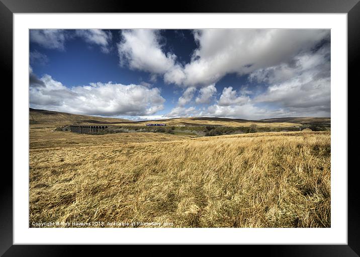 Ribblehead Framed Mounted Print by Rob Hawkins