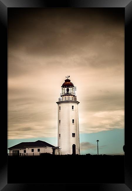 Lighthouse at Dangerpoint Framed Print by Elizma Fourie