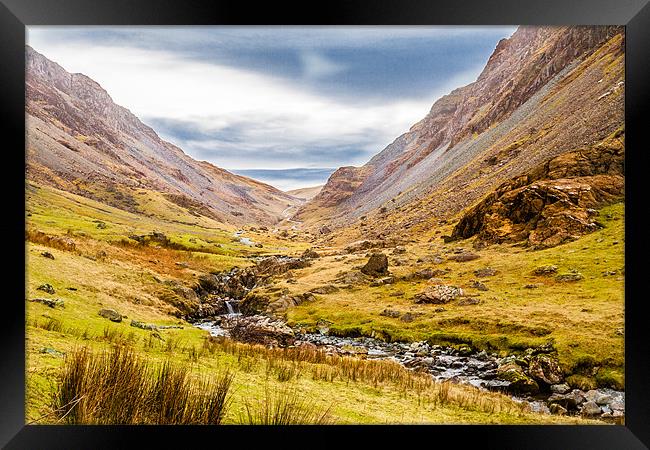 Honister Pass Framed Print by Gary Finnigan