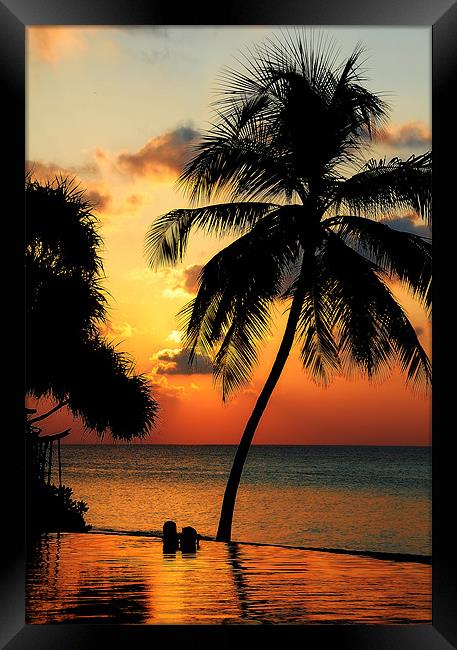 For YOU. Dream Comes True. Maldives Framed Print by Jenny Rainbow