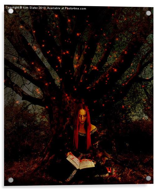 Fairy Tales Acrylic by Kim Slater