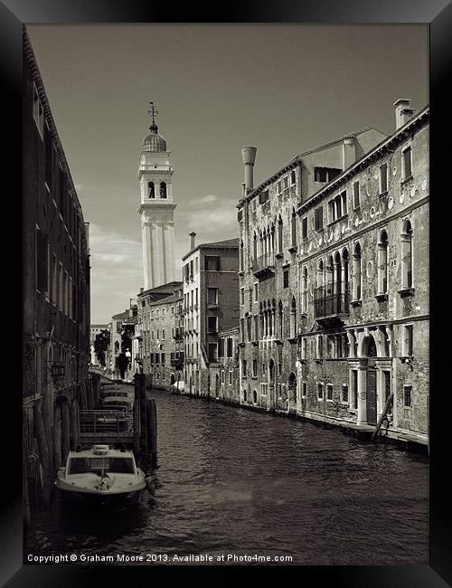 Venice Framed Print by Graham Moore