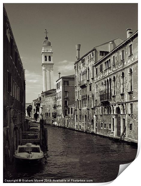Venice Print by Graham Moore