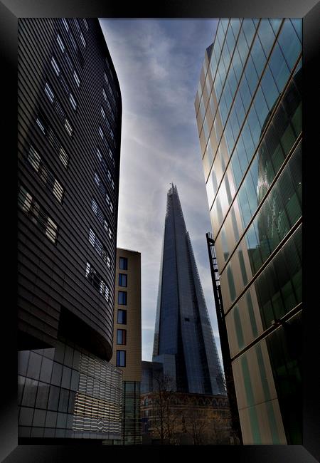 The Shard London Framed Print by David Pyatt