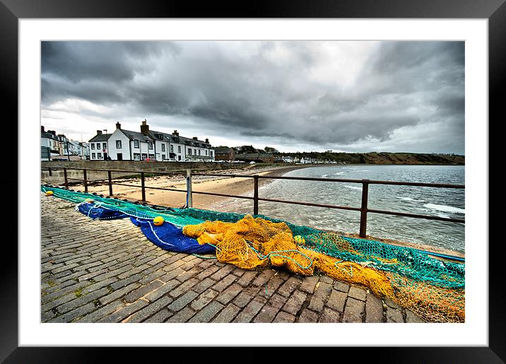 Cromarty Seafront From the Harbour Framed Mounted Print by Jacqi Elmslie