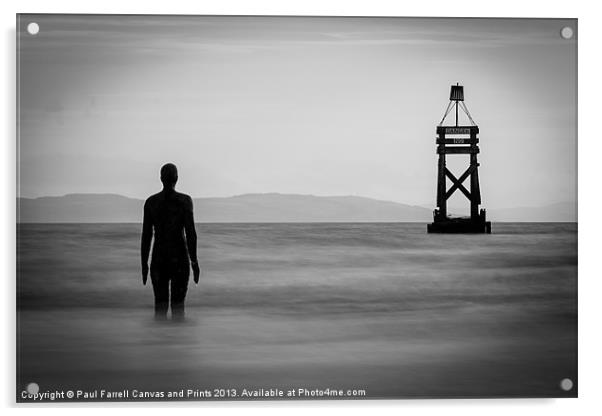 Out Standing in Crosby Acrylic by Paul Farrell Photography