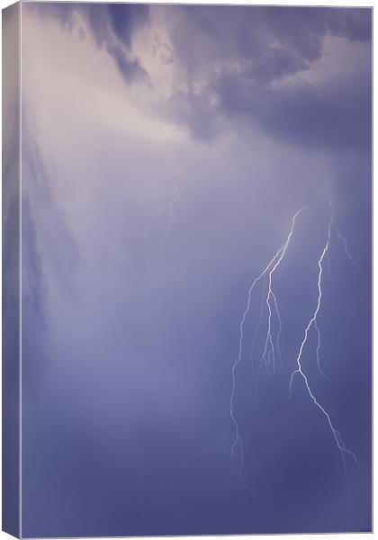 Lightning Bolt Canvas Print by Elizma Fourie