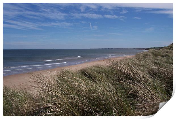 Northumberland Coast  Print by Kevin Holden