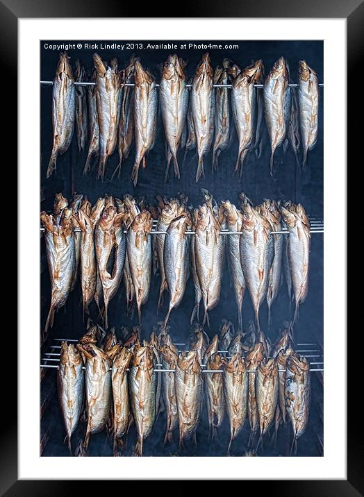 Kippers Framed Mounted Print by Rick Lindley