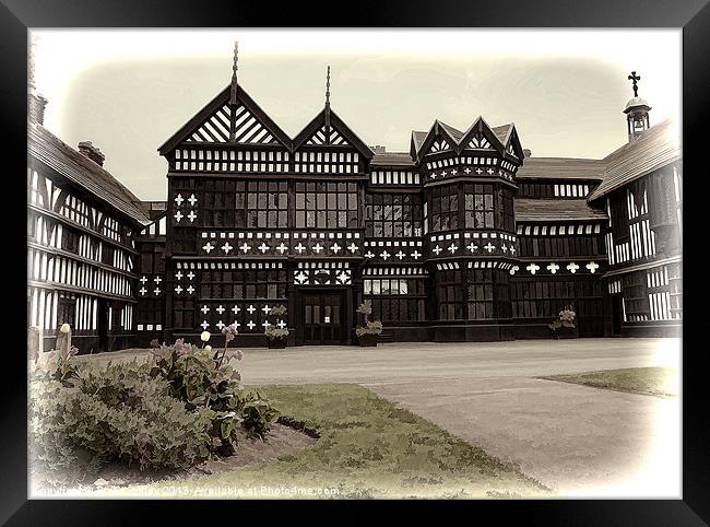 Bramhall hall Framed Print by Rick Lindley