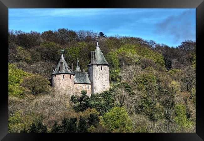 Castell Coch Cardiff Framed Print by Steve Purnell