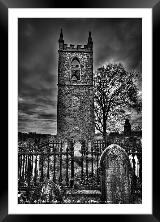 The gate to eternity Framed Mounted Print by David McFarland