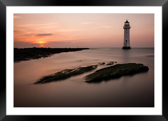 Sunset serenity Framed Mounted Print by Jed Pearson