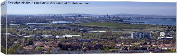 Portsmouth Canvas Print by Jim Hellier