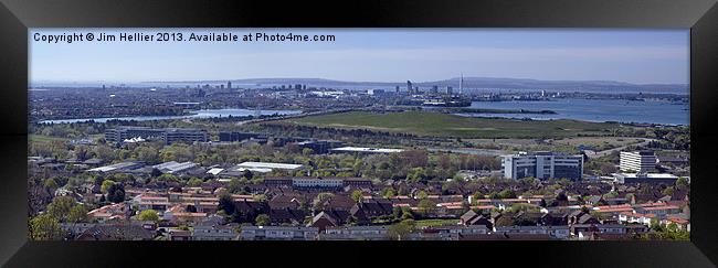 Portsmouth Framed Print by Jim Hellier