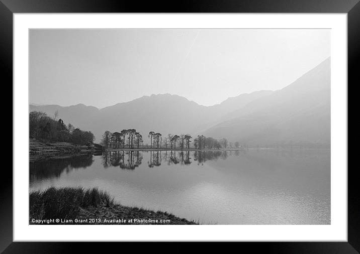 Buttermere. Lake District, Cumbria, UK. Framed Mounted Print by Liam Grant