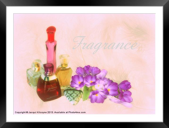 Fragrance Framed Mounted Print by Jacqui Kilcoyne