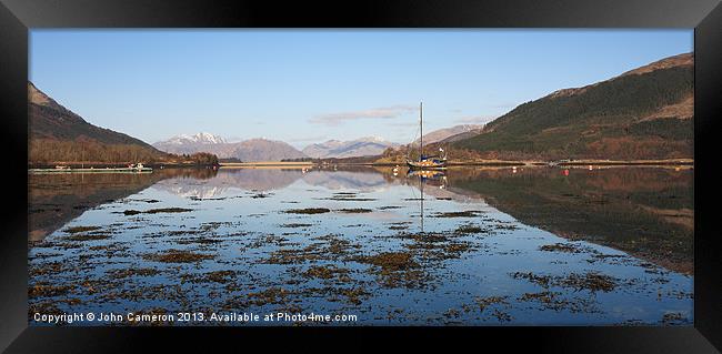 Loch Leven. Framed Print by John Cameron