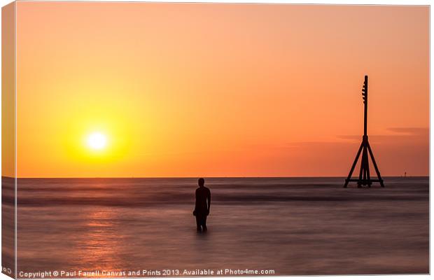 Cosby sunset and silhouettes Canvas Print by Paul Farrell Photography