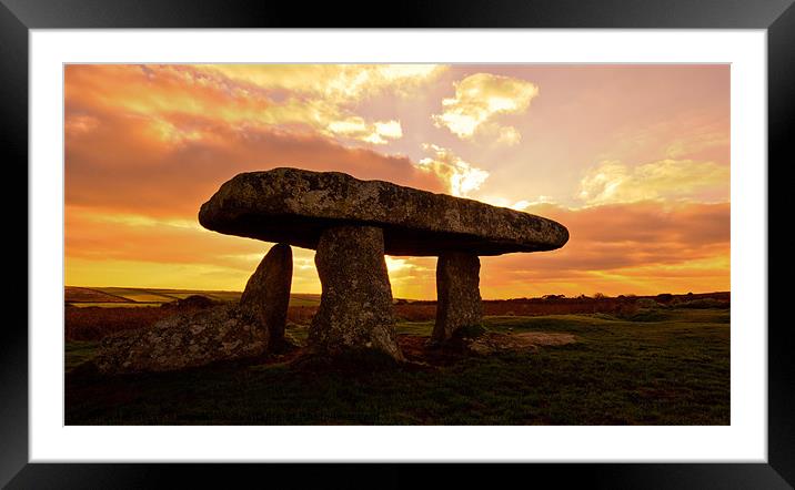 Lanyon quoit Framed Mounted Print by Steve Cowe