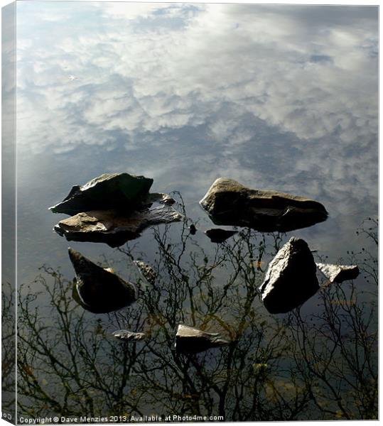 Reflections Canvas Print by Dave Menzies