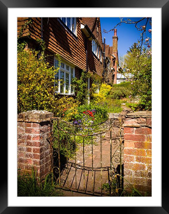 St Mary Bourne, Hampshire, England, UK Framed Mounted Print by Mark Llewellyn