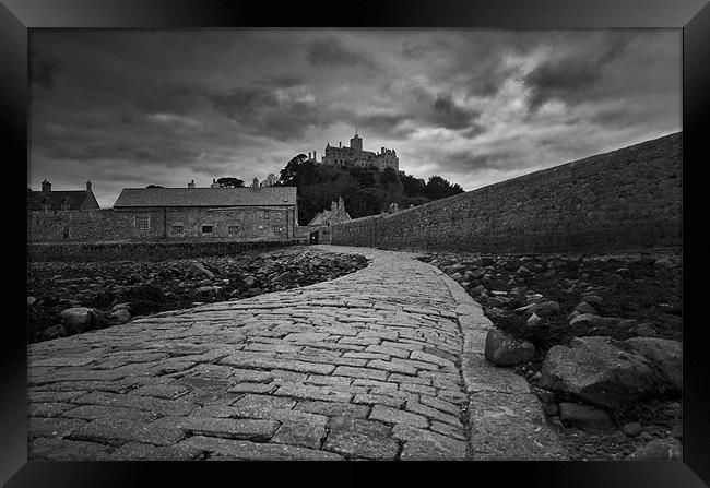 St Michaels Mount, Cornwall Framed Print by Steve Cowe