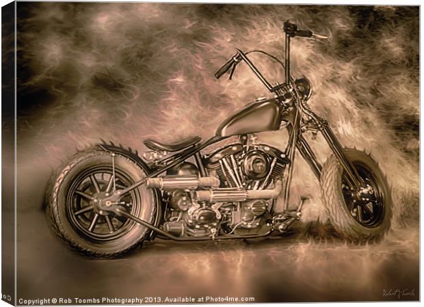 THE DEVILS RIDE Canvas Print by Rob Toombs