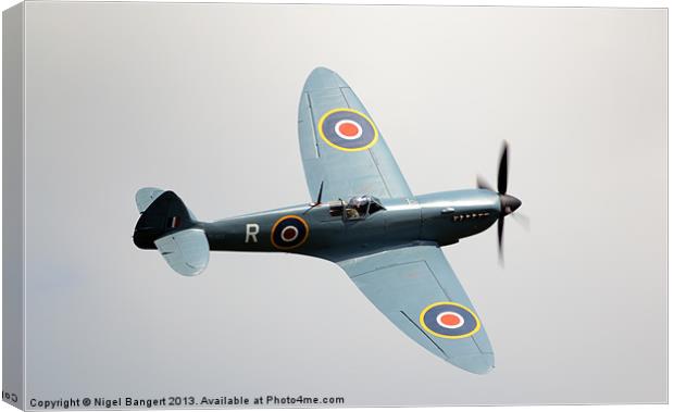 Supermarine Spitfire PR Mk XI PL 965 Canvas Print by Nigel Bangert