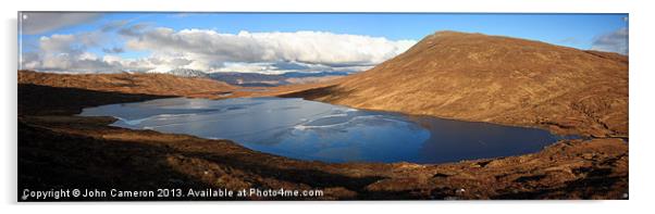 Loch Blair Acrylic by John Cameron