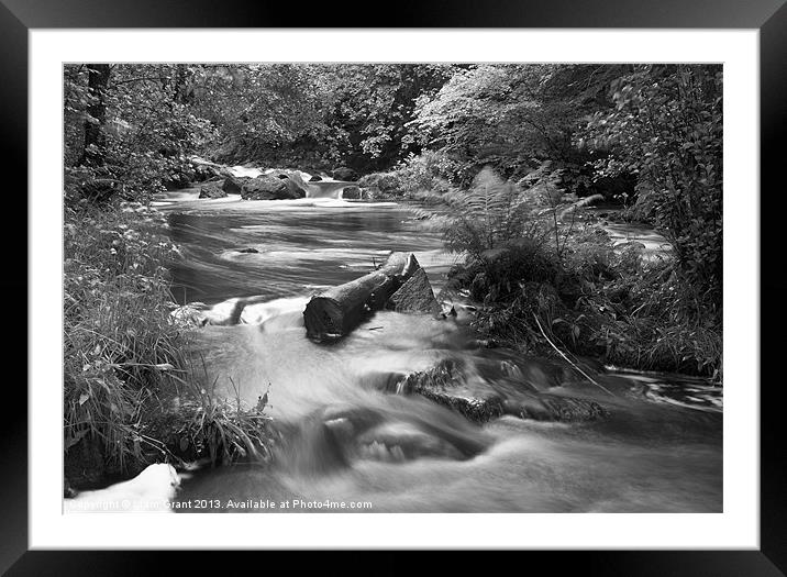 River upstream of Aira Force, Lake District. Framed Mounted Print by Liam Grant