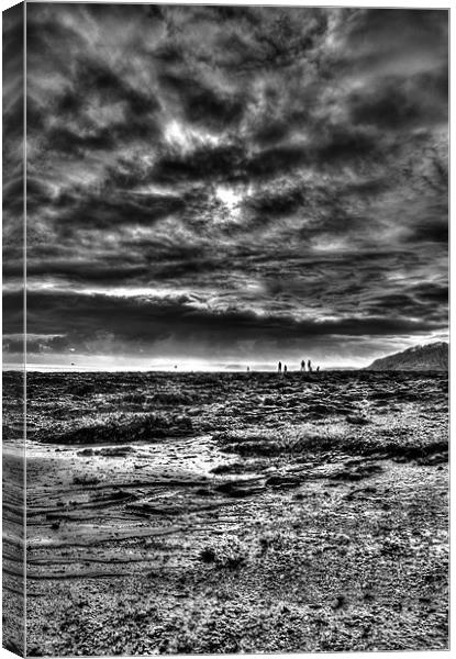 Storms a-brewin Canvas Print by chris wood