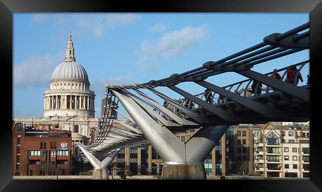 Dome of St Pauls Framed Print by Westley Grant