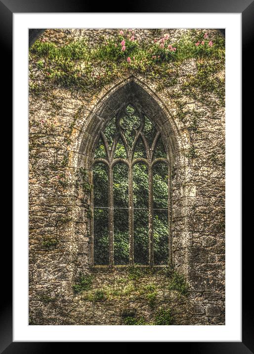 Church window Framed Mounted Print by Matthew Laming
