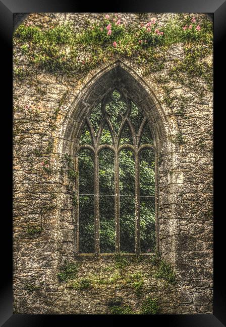 Church window Framed Print by Matthew Laming