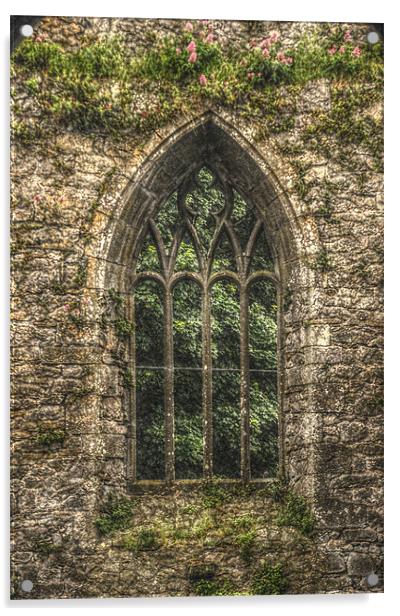 Church window Acrylic by Matthew Laming