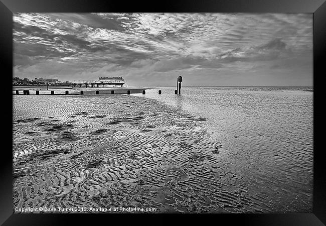 Cleethorpes Pier, Lincolnshire Framed Print by Dave Turner