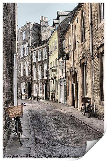 Cambridge Today Print by Sean Wareing