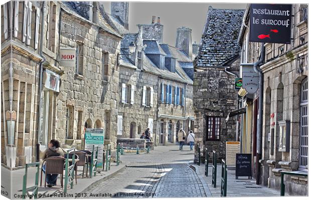 Roscoff HDR effect Canvas Print by Ade Robbins