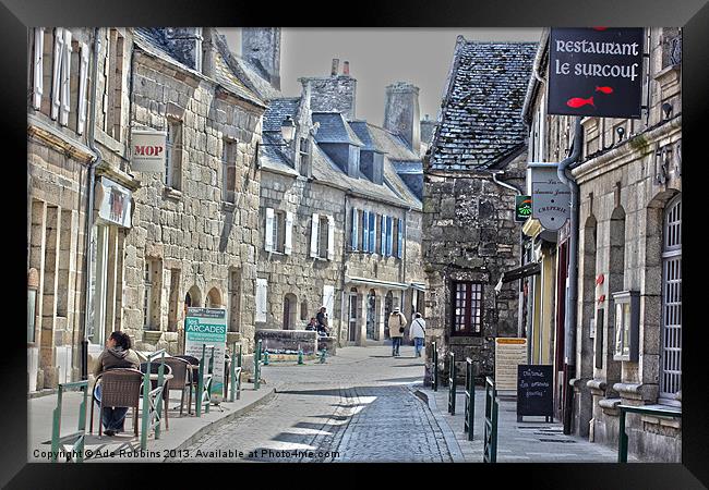 Roscoff HDR effect Framed Print by Ade Robbins