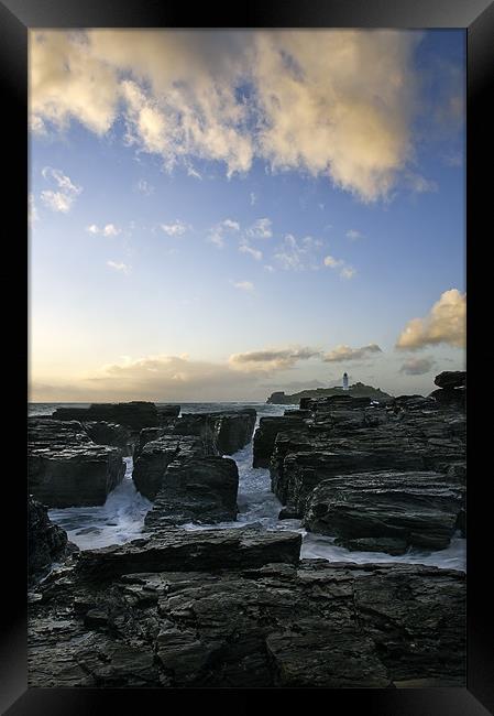 A Rocky Path Framed Print by Kieran Brimson