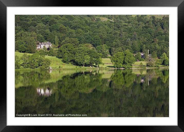 Grasmere, Lake District. Framed Mounted Print by Liam Grant
