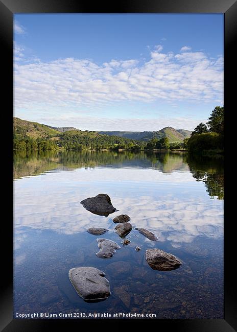 Helm Crag, Grasmere, Lake District. Framed Print by Liam Grant